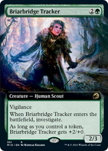 Briarbridge Tracker (Extended Art), Innistrad: Midnight Hunt 361