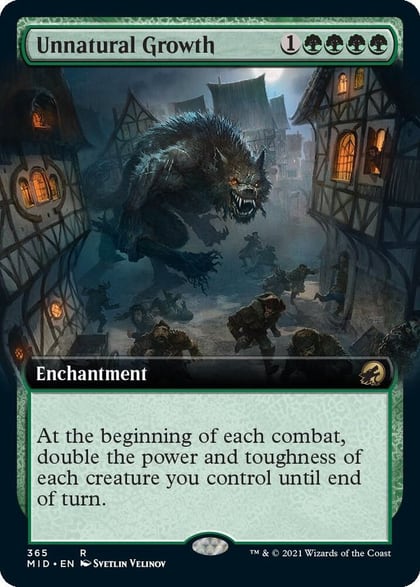 Unnatural Growth (Extended Art), Innistrad: Midnight Hunt 365