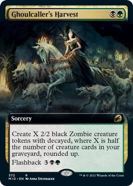 Ghoulcaller's Harvest (Extended Art), Innistrad: Midnight Hunt 372