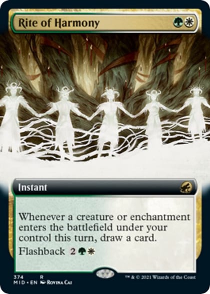 Rite of Harmony (Extended Art), Innistrad: Midnight Hunt 374
