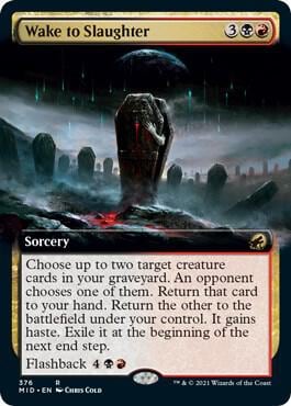 Wake to Slaughter (Extended Art), Innistrad: Midnight Hunt 376