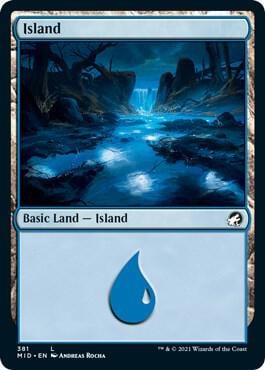 Island (381), Innistrad: Midnight Hunt 381