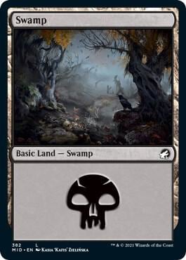 Swamp (382), Innistrad: Midnight Hunt 382