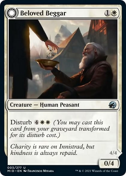 Beloved Beggar, Innistrad: Midnight Hunt 3