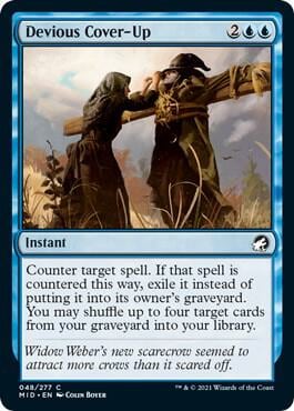 Devious Cover-Up, Innistrad: Midnight Hunt 48