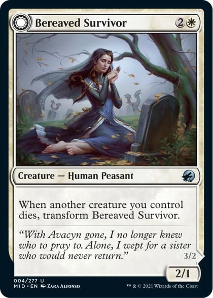 Bereaved Survivor, Innistrad: Midnight Hunt 4
