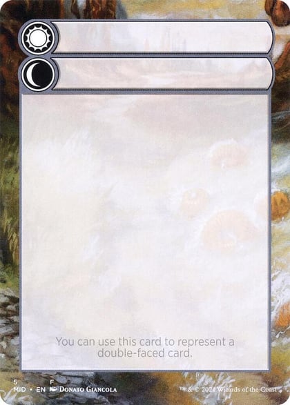 Helper Card - 5/9, Innistrad: Midnight Hunt 5