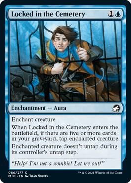 Locked in the Cemetery, Innistrad: Midnight Hunt 60