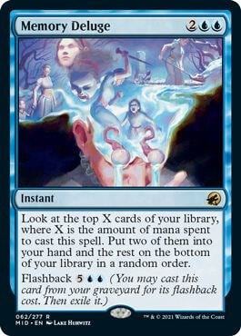 Memory Deluge, Innistrad: Midnight Hunt 62