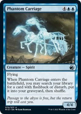 Phantom Carriage, Innistrad: Midnight Hunt 70