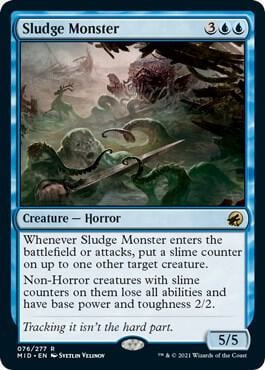 Sludge Monster, Innistrad: Midnight Hunt 76
