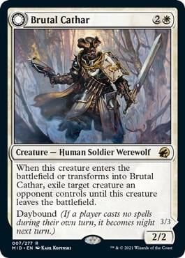 Brutal Cathar, Innistrad: Midnight Hunt 7