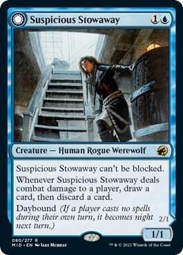 Suspicious Stowaway, Innistrad: Midnight Hunt 80