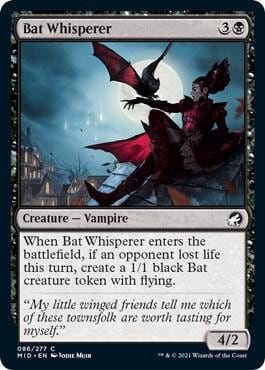 Bat Whisperer, Innistrad: Midnight Hunt 86