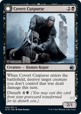 Covert Cutpurse, Innistrad: Midnight Hunt 92