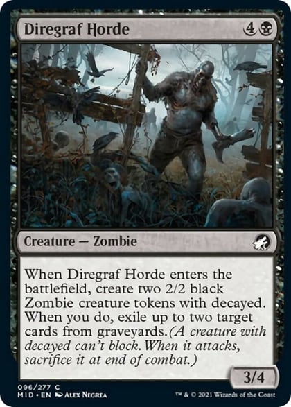 Diregraf Horde, Innistrad: Midnight Hunt 96