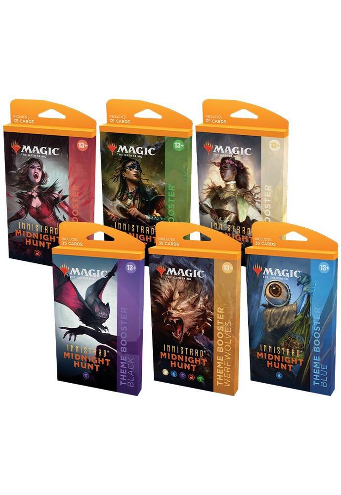 Innistrad: Midnight Hunt - Theme Booster [Set of 6], Innistrad: Midnight Hunt P247368