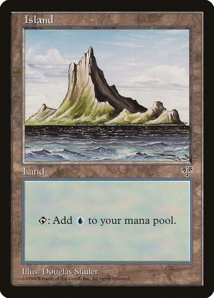 Island (Off-Center Spire), Mirage #18535