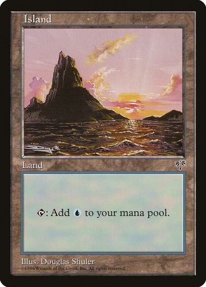 Island (Sunset), Mirage #18537