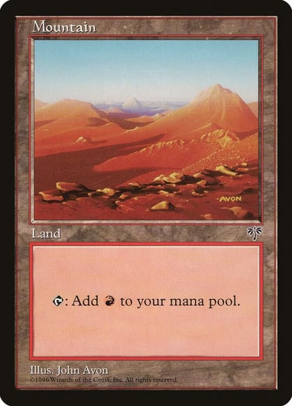 Mountain (Orange), Mirage #18538