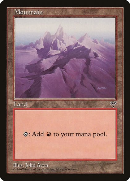 Mountain (Purple), Mirage #18539