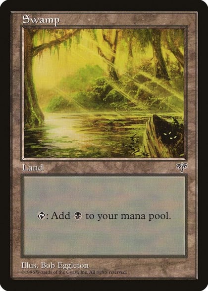 Swamp (Eyes in Log), Mirage #18545