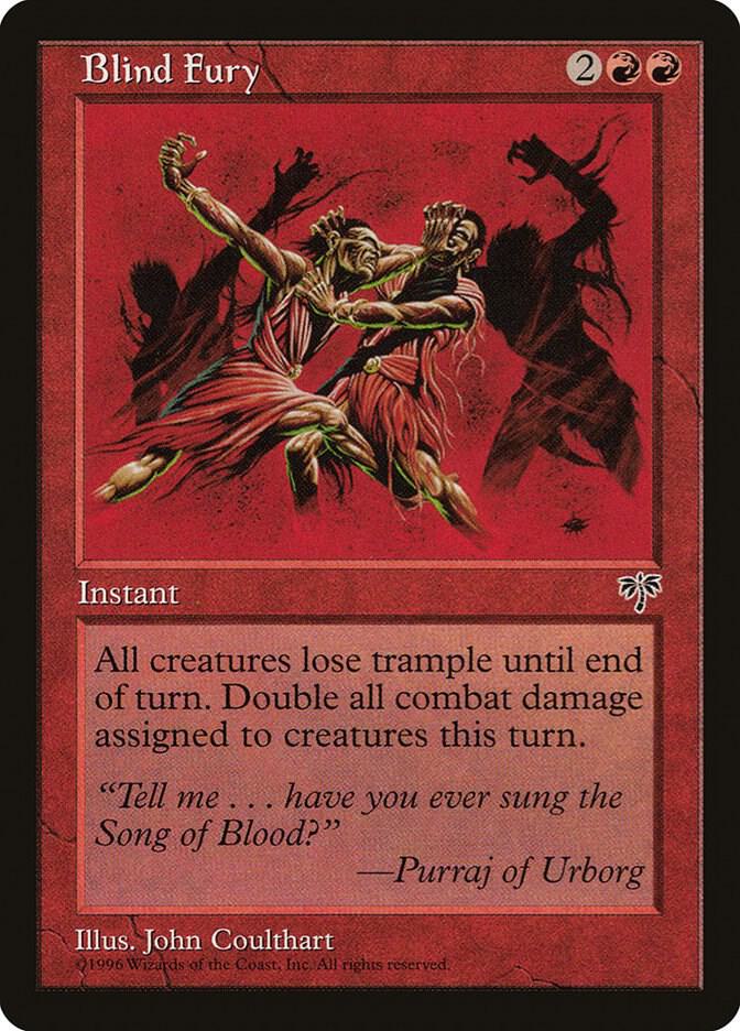 Blind Fury, Mirage #4985