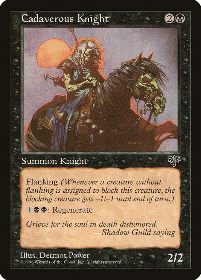Cadaverous Knight, Mirage #4997
