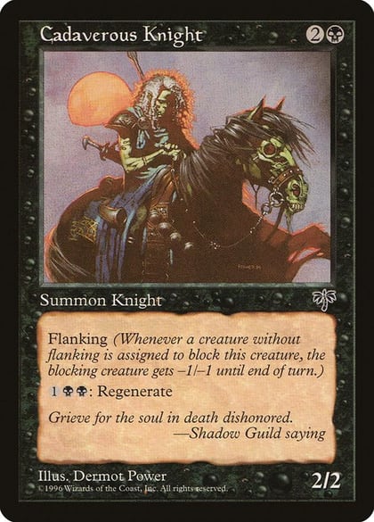 Cadaverous Knight, Mirage #4997