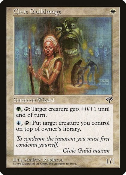 Civic Guildmage, Mirage #5010