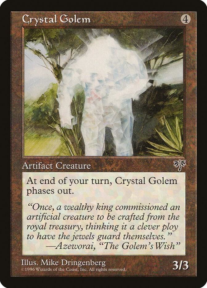 Crystal Golem, Mirage #5018