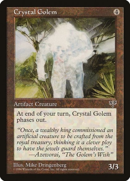Crystal Golem, Mirage #5018