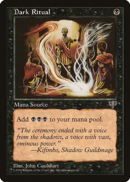Dark Ritual, Mirage #5024