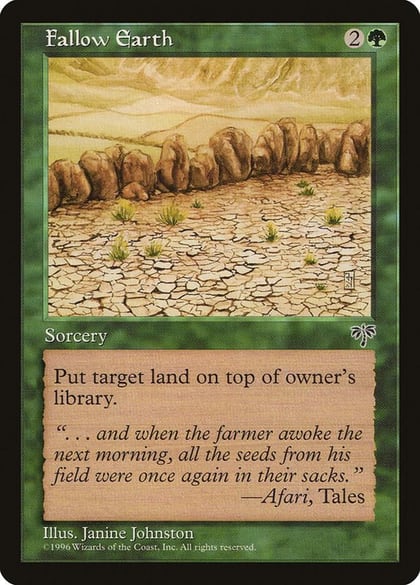 Fallow Earth, Mirage #5055