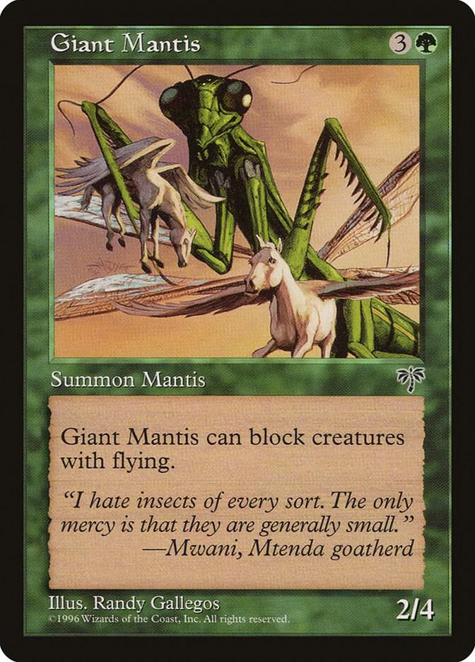 Giant Mantis, Mirage #5080