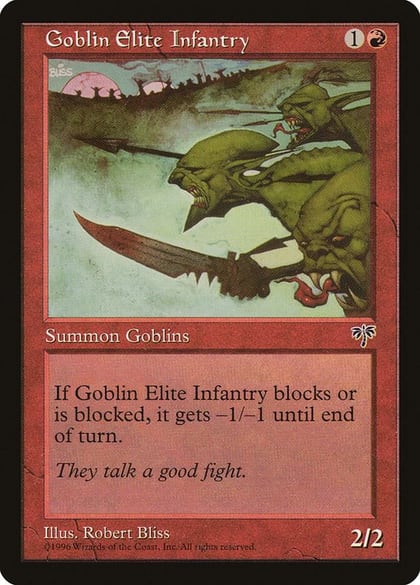 Goblin Elite Infantry, Mirage #5082