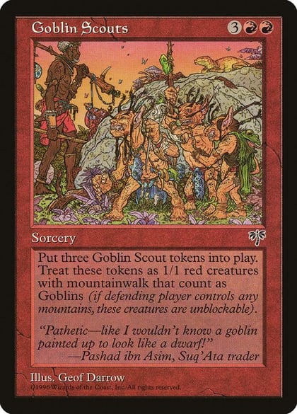 Goblin Scouts, Mirage #5083