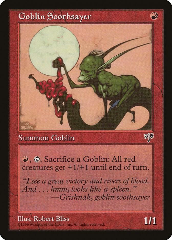 Goblin Soothsayer, Mirage #5084