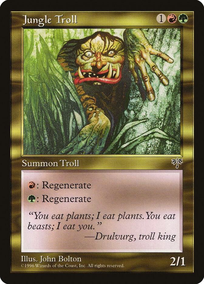 Jungle Troll, Mirage #5118