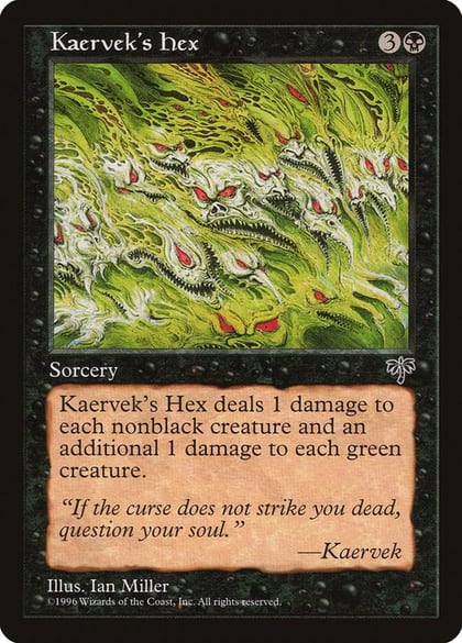 Kaervek's Hex, Mirage #5120