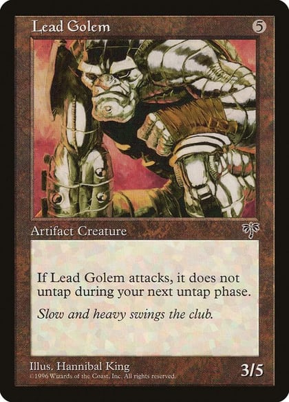 Lead Golem, Mirage #5126