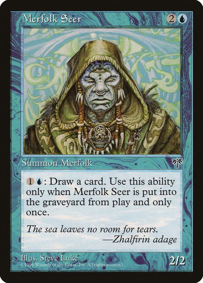 Merfolk Seer, Mirage #5143