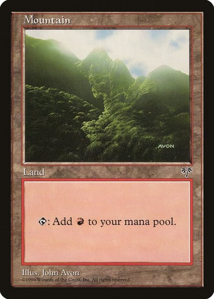 Mountain (Green), Mirage #5151