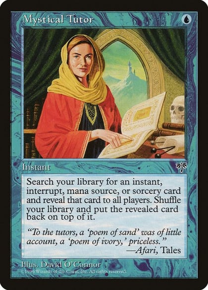 Mystical Tutor, Mirage #5159