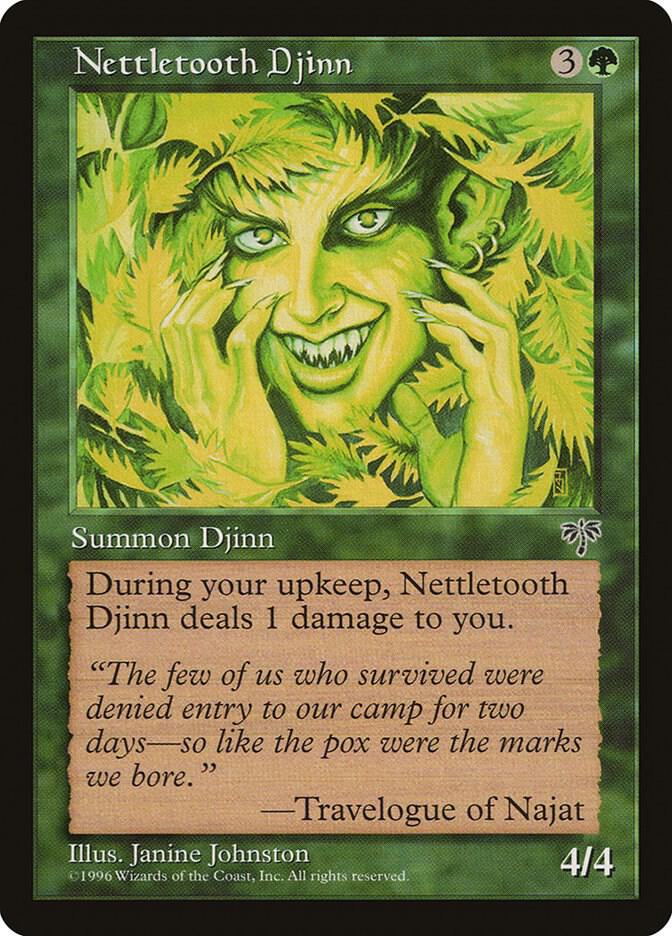 Nettletooth Djinn, Mirage #5161