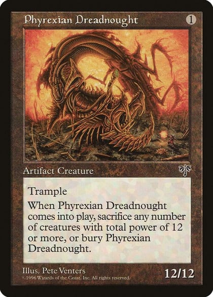 Phyrexian Dreadnought, Mirage #5170