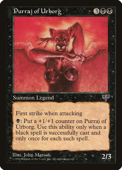 Purraj of Urborg, Mirage #5187