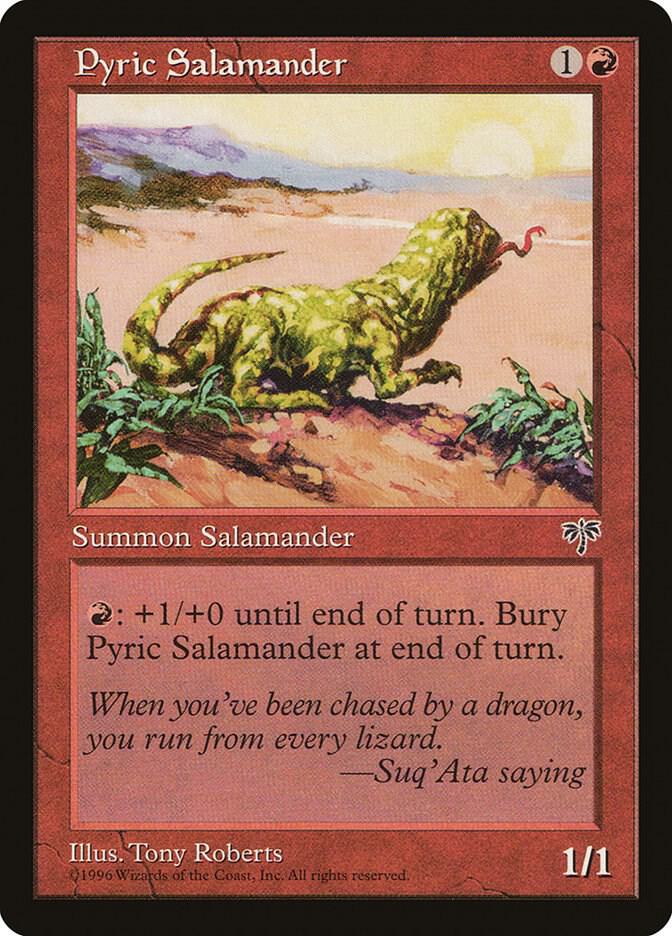 Pyric Salamander, Mirage #5188