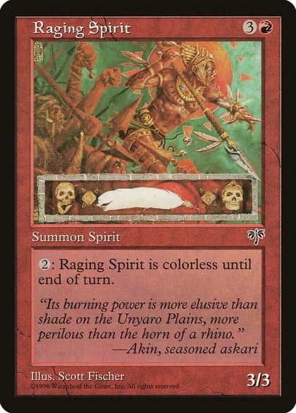 Raging Spirit, Mirage #5191