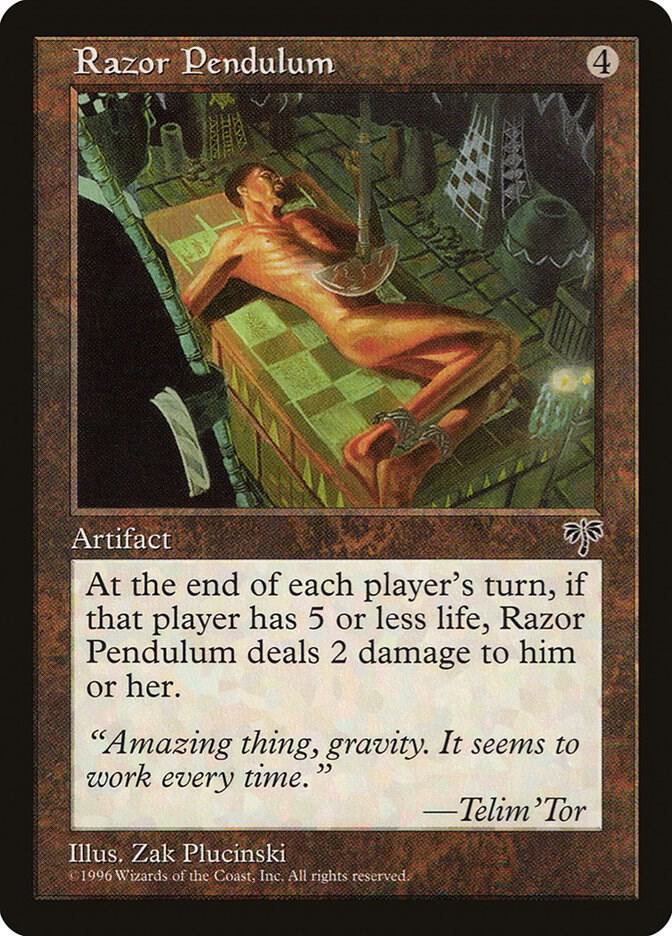 Razor Pendulum, Mirage #5196